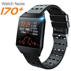 Janker Smart Watch for Android Phones and iOS Phones, Fitness Trackers Watch for Men Women, Activity Tracker with HR Sleep Monitor,Light and Thin IP67 Waterproof 1.34" Color Screen Smartwatch.