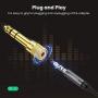 UGREEN 6.35mm (1/4 inch) Male to 3.5mm (1/8 inch) Female Stereo Audio Adapter Gold Plated, 2 Pack
