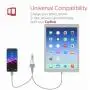 Crave CarHub 54W 4 Port USB Car Charger, Qualcomm Quick Charge 3.0 - White