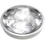 PopSockets: PopGrip with Swappable Top for Phones and Tablets - Disco Crystal Silver
