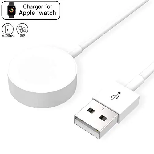 [Latest 2020] Watch Charger for Apple Watch Charger iWatch iPhone Watch Charger MFi Certified Magnetic Wireless Portable Charger Charging Cable Cord Compatible for Apple Watch Series 5 4 3 2 1