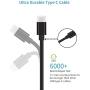 Rapid Type C Car Charger, Compatible for Google Pixel 4a/4/3a/3/2/XL, Samsung Note 20/S20/Plus/S10 Fast USB C PD Car Charger with 3ft Cable, 18W Power Delivery &Quick Charge 3.0 Car Adapter-Black