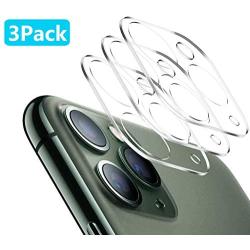 [3 Pack] Tamoria iPhone 11 Pro /11 Pro Max Camera Lens Protector 3D Oneness HD Clear 9H Tempered Glass Anti-Scratch Anti-Fingerprints No Bubbles Smooth Touch iPhone 11 Pro Max / iPhone 11 Pro Camera Screen Protector