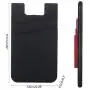 BIAJIYA Phone Card Holder Silicone Wallet, Stick-on ID Credit Card Double Pockets for Smartphones iPhone/Android/Samsung Galaxy (1PC) BIAJIYA Phone Card Holder Silicone Wallet, Stick-on ID Credit Card Double Pockets for Smartphones iPhone/Android/Samsung Galaxy (1PC)