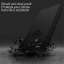 MXX iPhone 8 Plus Heavy Duty Protective Case with Screen Protector [3 Layers] Rugged Rubber Shockproof Protection Cover for Apple iPhone 7 Plus - iPhone 8 Plus/Apple Phone 8+ (Black)