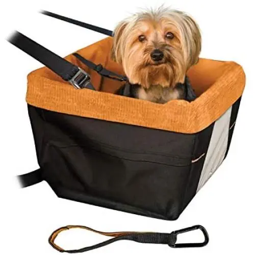 Kurgo Rover Booster Dog Car Seat with Seat Belt Tether Kurgo Rover Booster Dog Car Seat with Seat Belt Tether