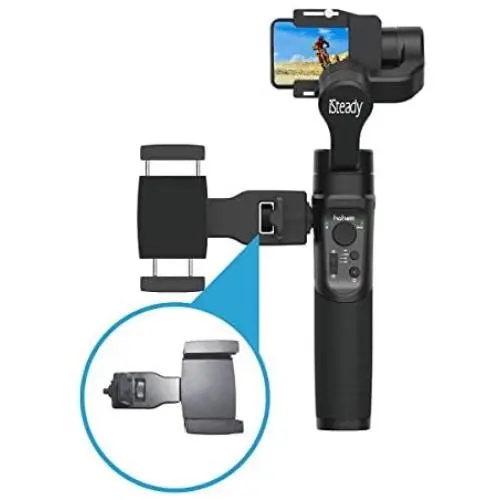 Hohem Smartphone Holder Phone Gimbal Clip Mount for Hohem iSteady Pro/Pro 2 iSteady Mobile/Mobile Plus Gimbal Accessories with Universal 1/4 Screw Hohem Smartphone Holder Phone Gimbal Clip Mount for Hohem iSteady Pro/Pro 2 iSteady Mobile/Mobile Plus Gimbal Accessories with Universal 1/4 Screw