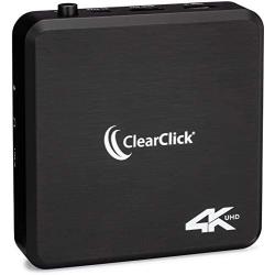 ClearClick 4K HD Capture Box - Capture Up to 4K30 Video from Gaming Devices & HDMI Sources - No Computer Required