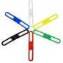 Yahpetes Silicone Bicycle Band 6 Pcs Bike Light Holder Strap 5.7" Flashlight Band Phone Strap Tie Ribbon Mount Holder for Light Handlebar Mount