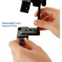 Ulanzi ST-04 Aluminum Smartphone Tripod Mount Adapter Vertical Video Bracket Cell Phone Clip 360 Degree Smartphone Video Tripod Clamp for iPhone Xs Xs Max XR 8 Android Instagram IGTV Livestreaming