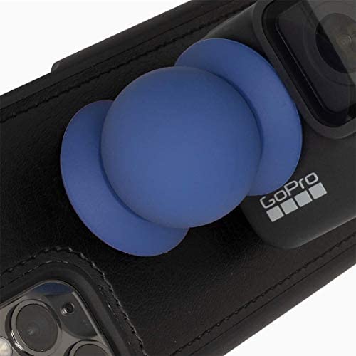 Sphere: The Anywhere-Mount for Your Phone & GoPro - Ultra-Mobile, Bi-Magnetic Cell Phone Holder for Car, Desk - Dark Blue