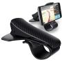 Tsumbay Car Phone Holder Dashboard Cellphone Mount Mobile Clip Stand for GPS and Smart Phone(3.0-6.5inch) (Striped)