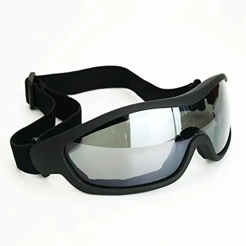 Binboll UV Protective Outdoor Glasses Motorcycle Goggles Dust-proof Protective Combat Goggles Military Sunglasses Outdoor Tactical Goggles to Prevent Particulates and Fog (grey lenses) Binboll UV Protective Outdoor Glasses Motorcycle Goggles Dust-proof Protective Combat Goggles Military Sunglasses Outdoor Tactical Goggles to Prevent Particulates and Fog (grey lenses)
