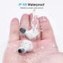 TOZO T6 True Wireless Earbuds Bluetooth Headphones Touch Control with Wireless Charging Case IPX8 Waterproof TWS Stereo Earphones in Ear Built in Mic Headset Premium Deep Bass for Sport White TOZO T6 True Wireless Earbuds Bluetooth Headphones Touch Control with Wireless Charging Case IPX8 Waterproof TWS Stereo Earphones in Ear Built in Mic Headset Premium Deep Bass for Sport White