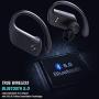 SENSO Wings Wireless Earbuds, Bluetooth 5.0 TWS True Wireless Earphones, Best Sport Headphones for Workout Noise Cancelling Sweatproof Ear Buds with Mic 40 Hours Playtime for iPhone, Running, Gym