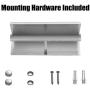CRO DECOR Bathroom Toilet Paper Holder with Shelf, Stainless Steel Double Roll Toilet Tissue Holder Dual Wall Mounted for Mobile Phone Storage, Commercial Toilet Paper Dispenser, Brushed Nickel