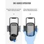 Mpow Car Phone Mount, Air Vent Car Phone Holder, Cell Phone Cradle Compatible iPhone 11 Pro MAX/XS MAX/XS/XR/X/8/8Plus, Samsung Galaxy S9/S8/S7/S6, Smartphone Under 6.5 Inch