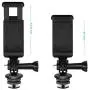 Neewer Phone Holder Camera Hot Shoe Mount Adapter Kit for GoPro Hero 7 6 5,DJI OSMO Action,iPhone X 8 7 6 Samsung Attaching on DSLR Camera or Ring Light Photography