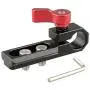 CAMVATE 15mm Single Rod Clamp with NATO Rail(Red) CAMVATE 15mm Single Rod Clamp with NATO Rail(Red)