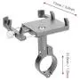 Bike Phone Holder-GUB PRO2 Road Bicycle Mountain Bike Handlebar Mobile Phone Holder Cycling Accessory Titanium Bike Phone Holder-GUB PRO2 Road Bicycle Mountain Bike Handlebar Mobile Phone Holder Cycling Accessory Titanium