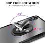 Red Multipurpose Mobile Phone Bracket, Stand 360 Degree Rotation Phone Ring Holder for Car Home HENGBANG
