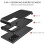 BENTOBEN Galaxy Note 20 Ultra Case,Note20+ Plus Phone Case 5G 2020,Slim Fit Dual Layer Shockproof Hybrid Hard PC Soft TPU Bumper Rugged Protection Men Boy Samsung Note20+ Case 6.9“,Carbon Fiber/Black