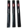 LK-World 8" Wood Rasp File Set with Rubber Grip - Includes Hand Cut Round, Half-Round, and Flat Rasp File Kit - Curved and Flat Tools(3 Pcs) The Color of Packing Bag is Random