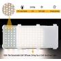 LED Mini Fill Light, 112 LED Bi-Color Dimmable Video Light with CRI 96+, 3200-5600K, Lithium Battery and OLED Display for Digital SLR Camera/Camcorder