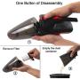 COPACHI Cordless Car Vacuum Cleaner,Portable Wet&Dry Vacuum for Car,House, Rechargeable Handheld Car Cleaner,Car Cleaning Tool Car Vacuum