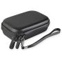 Canboc Hard Carrying Case for Canon Ivy Mobile Mini CLIQ CLIQ+ Instant Camera Printer Wireless Bluetooth Portable Smartphone Photo Printer, Mesh Pocket fit Zink Photo Paper and USB Cable, Black