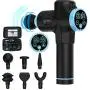 Percussion Massage Gun for Athletes - Percussive Handheld Deep Tissue Back Massager for Sore Muscle Pain Relief & Recovery - Portable Electric Body Massager Sports Drill Percussion Massage Gun for Athletes - Percussive Handheld Deep Tissue Back Massager for Sore Muscle Pain Relief & Recovery - Portable Electric Body Massager Sports Drill