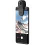 Olloclip Multi-Device Clip with 3-in-1 Essential Lens Kit Includes Fisheye + Super Wide Angle + Macro - Compatible with iPhone 11, Pixel and Samsung Galaxy Smartphones + Selfie Bluetooth Remote