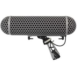 Rode Blimp Windshield and Rycote Shock Mount Suspension System for Shotgun Microphones