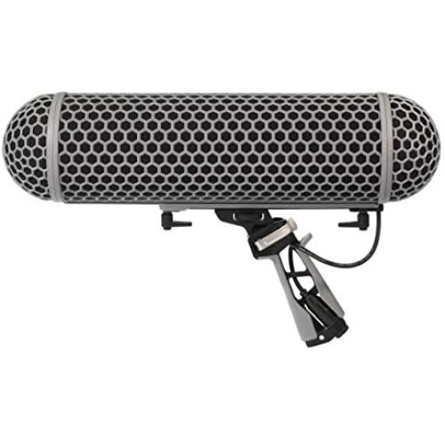 Rode Blimp Windshield and Rycote Shock Mount Suspension System for Shotgun Microphones