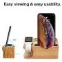 Spigen S370 Designed for Apple Watch Stand and Cell Phone Stand for Any Apple Watch Series and Phone
