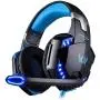 EasySMX Comfortable LED 3.5mm Stereo Gaming LED Lighting Over-Ear Headphone Headset Headband with Mic for PC Computer Game with Noise Cancelling & Volume Control EasySMX Comfortable LED 3.5mm Stereo Gaming LED Lighting Over-Ear Headphone Headset Headband with Mic for PC Computer Game with Noise Cancelling & Volume Control