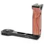 SMALLRIG Universal Wooden Left Side Handle for DJI Ronin S/Ronin SC/Zhiyun Crane 2 / Crane V2 Series Gimbal Stabilizer w/Cold Shoe, 3/8 Locating Holes for ARRI Standard - 2222 SMALLRIG Universal Wooden Left Side Handle for DJI Ronin S/Ronin SC/Zhiyun Crane 2 / Crane V2 Series Gimbal Stabilizer w/Cold Shoe, 3/8 Locating Holes for ARRI Standard - 2222