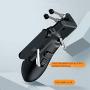PUBG Mobile Controller for Tablet - Aovon 4 Triggers [6 Finger Operation] Sensitive L1R1 L2R2 Shoot Aim Trigger Gamepad Grip, Support 5.5-12.9 inch iPad & Tablet (Black)