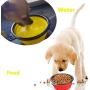 ASOOL 2 Pack Pet Silica Gel Bowl Dog Cat Collapsible Silicone Candy Color Outdoor Travel Portable Puppy Food Container Feeder Dish