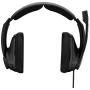 EPOS Sennheiser GSP 302 Gaming Headset with Noise-Cancelling Mic, Flip-to-Mute, Comfortable Memory Foam Ear Pads, Headphones for PC, Mac, Xbox One, PS4, Nintendo Switch, and Smartphone compatible.
