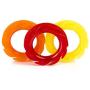 The LOOP Earbuds Cord Organizer Headphones Earbuds Earbud case Tangle-Free Cable Management Wire Protection 3X Durable Portable Travel Cell Phone Accessories hot Pack Orange red Yellow