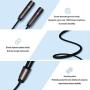 Headphone Splitter, FOBOIU Headset Splitter Separate Headphones and Mic Jack, 3.5mm Splitter Plug Compatible for PS4, Xbox One, Laptops, PC Gaming Headset, Tablet, Smartphone
