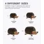 Outward Hound Hedgehogz Squeaky Dog Toy – Cuddly Soft Toy for Dogs - Durable Plush Fluffy Toy for Awesome Pets