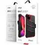 ZIZO Bolt Series iPhone 11 Pro Case - Heavy-Duty Military-Grade Drop Protection w/Kickstand Included Belt Clip Holster Tempered Glass Lanyard - Black/Red