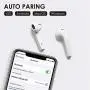 PROXA PBuds Wireless Bluetooth 5.0 Earbuds with Wireless Charging Case, Secure Fit Earphones with HiFi Stereo Sound, Wind Noise Reduction for Work, Relaxation, Work Out - Microfiber/Slate Blue PROXA PBuds Wireless Bluetooth 5.0 Earbuds with Wireless Charging Case, Secure Fit Earphones with HiFi Stereo Sound, Wind Noise Reduction for Work, Relaxation, Work Out - Microfiber/Slate Blue