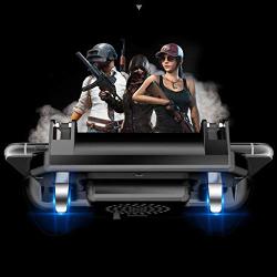 Tacameng Mobile Game Controller 4in1 Gamepad Shoot And Aim Trigger Phone Cooling,Feel More Comfortable, Product Structure is Ergonomic