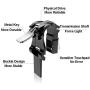 Mobile Game Controller, Metallic Aim and Capacitive Sensitive Press Shooting Buttoms L1 R1 for Knives Out/Rules of Survival, Mobile Phone Joystick for Android iPhone iOS 2 Pair