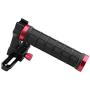 CAMVATE Quick Release Rubber Grip Top Handle with NATO Rail for Blackmagic Pocket Cinema Camera (Red)