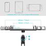 Car Headrest Tablet Mount - Tryone Stretchable Tablet Headrest Holder Compatible with Smartphones/Tablets/Switch 4"-10.6", Headrest Posts Width 4.7in-5.9in