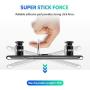 Phone Ring Holder Finger Kickstand, A-Maker 360° Rotation Metal Phone Ring Stand,Phone Ring Grip for Magnetic Car Mount Compatible with iPhone, Samsung Galaxy All Smartphone (Silver)